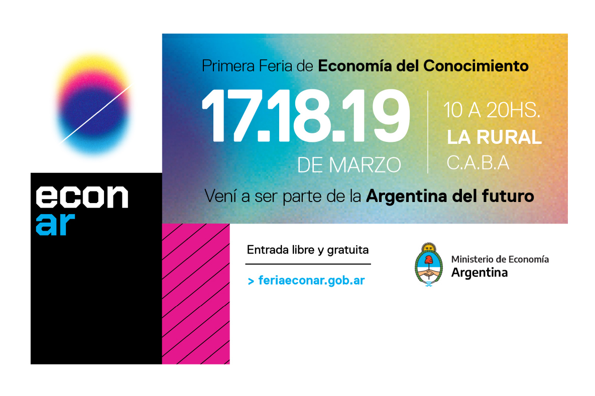 Feria de Economía del Conocimiento EconAr: ¡Vení a conocer el stand de la UNSAM!